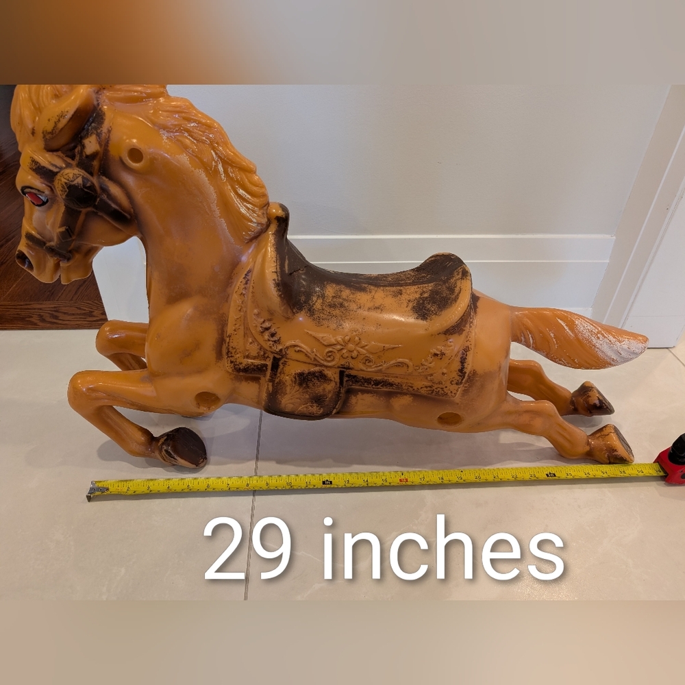 Vintage Plastic Rocking Horse - Picture 9 of 10